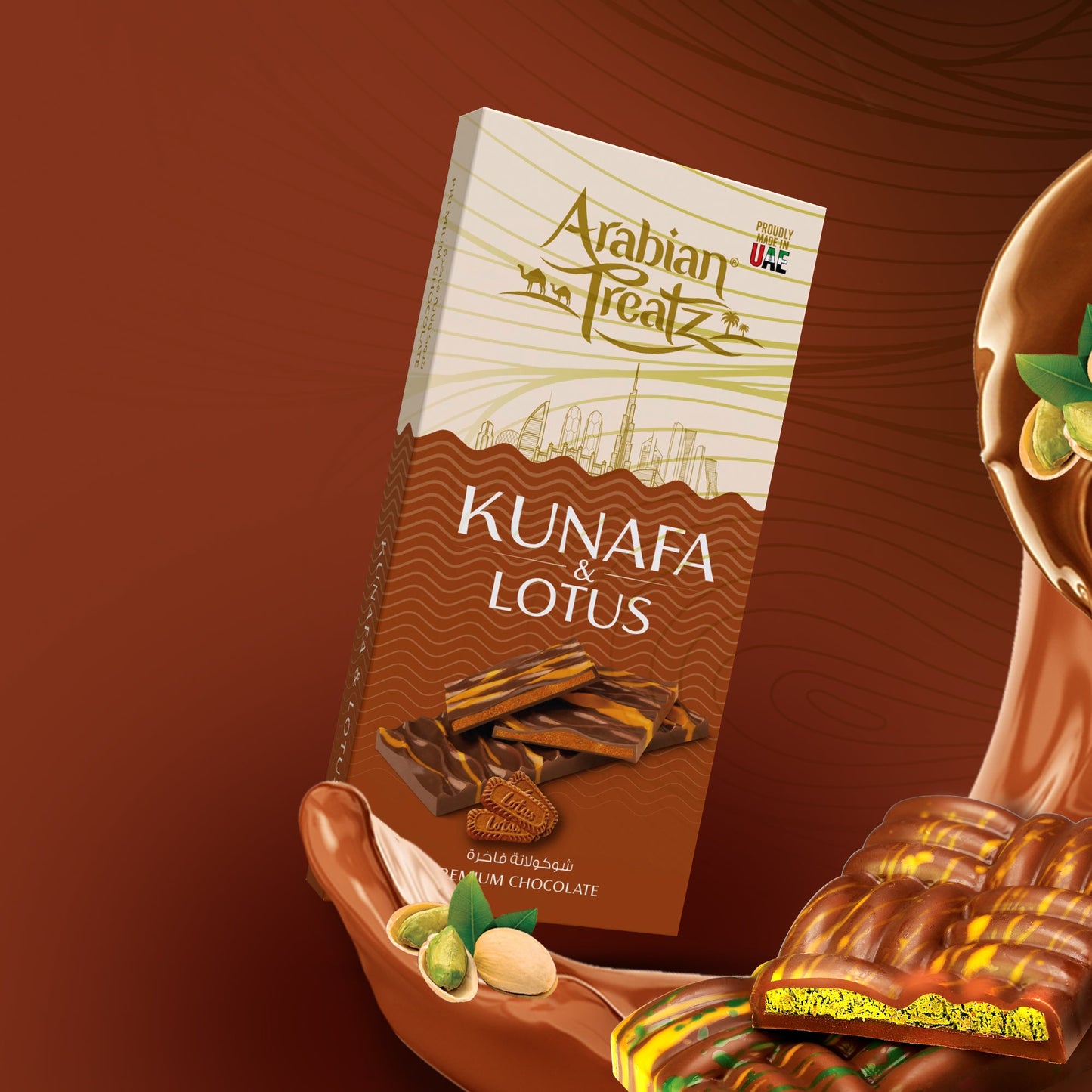 Arabian Treatz Kunafa & Lotus 100gm