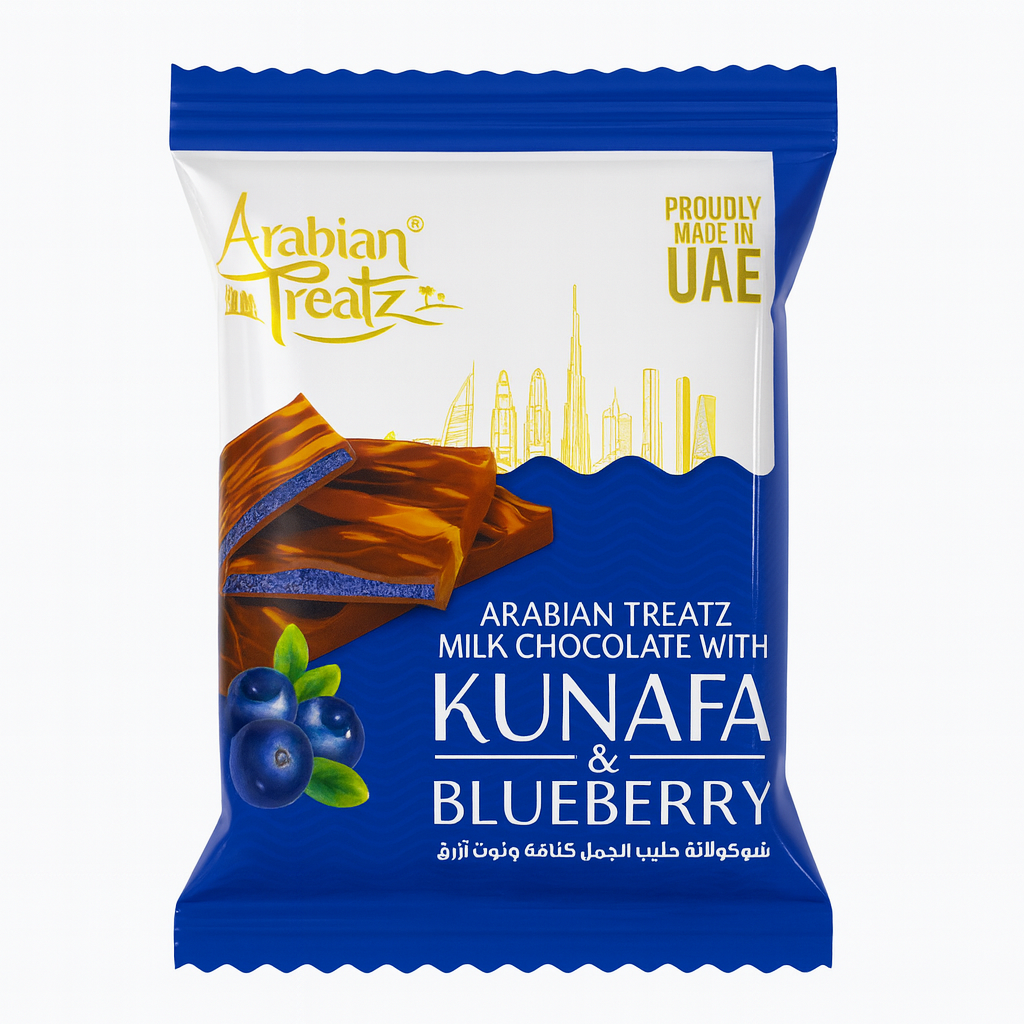 Kunafa Blueberry Chocolate