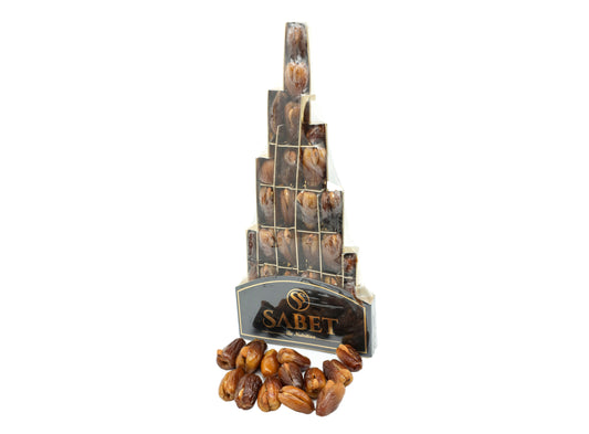 Sabet Almond Stuffed Dates Buraj Khalifa Packing